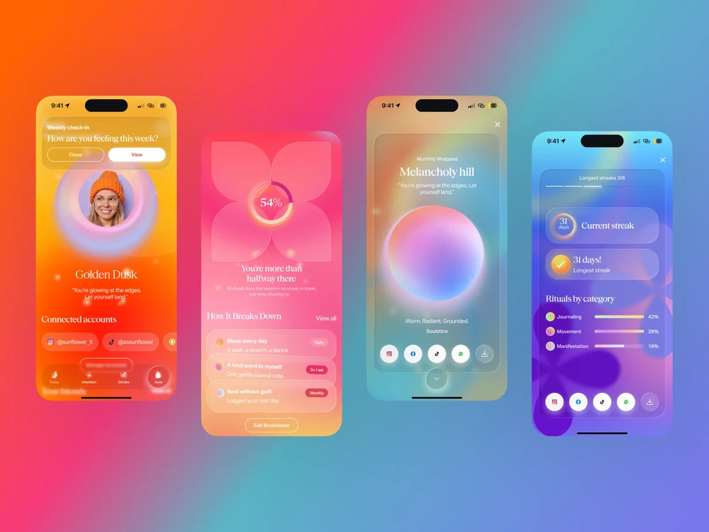 Dribbble concept shots